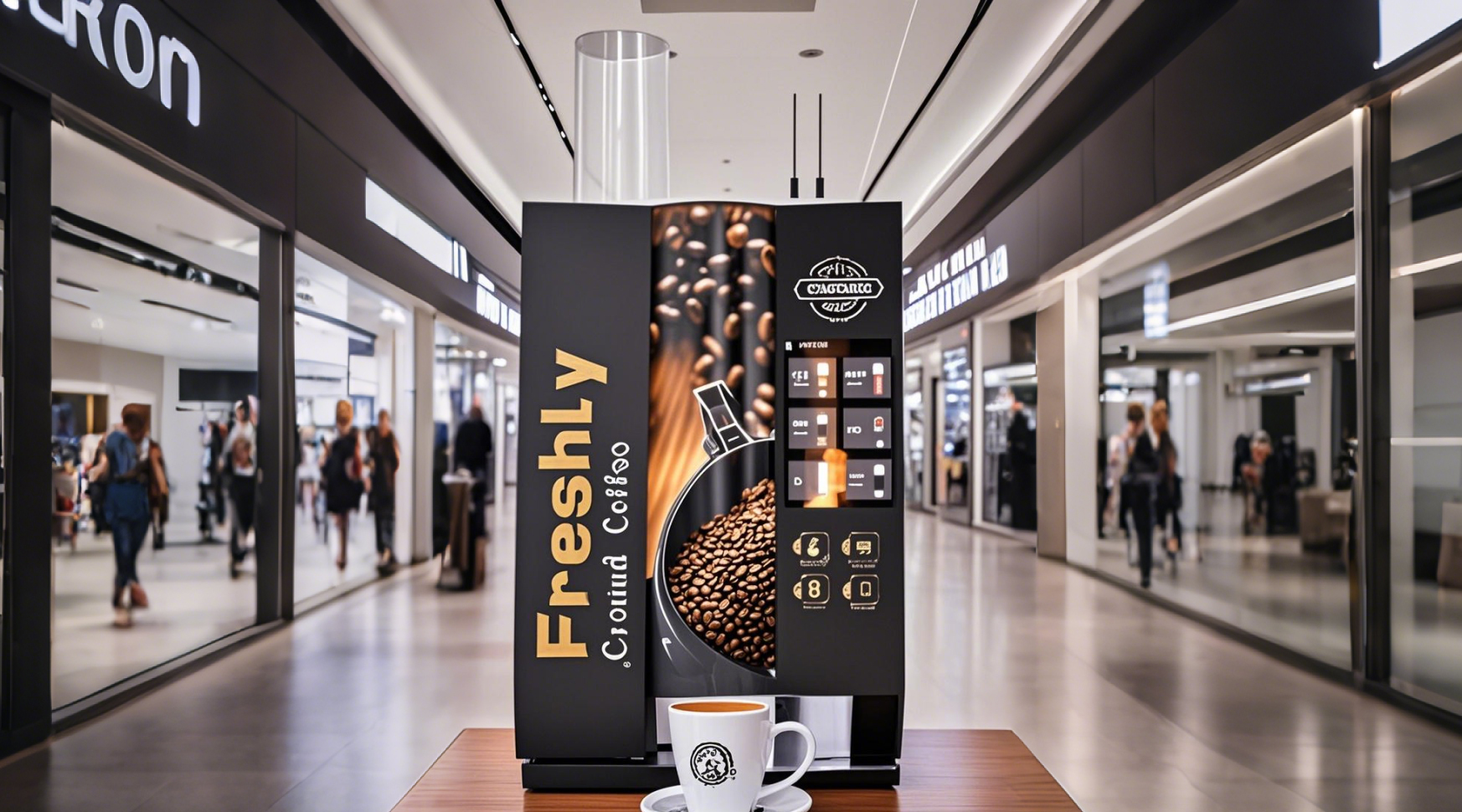 Can Vending Machine Ground Coffee Beat Cafes?